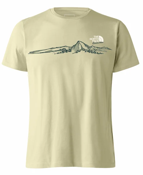 M Foundation Graphic S/S Beige Erbjudande