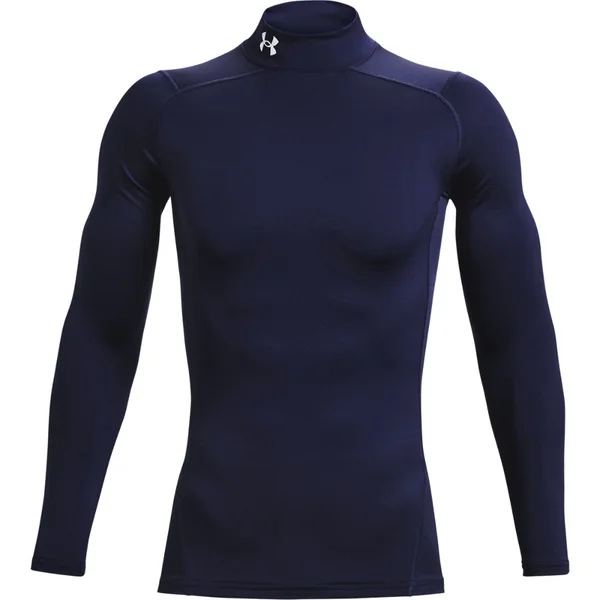 Köp online Coldgear Armour Comp Mock Midnight Navy