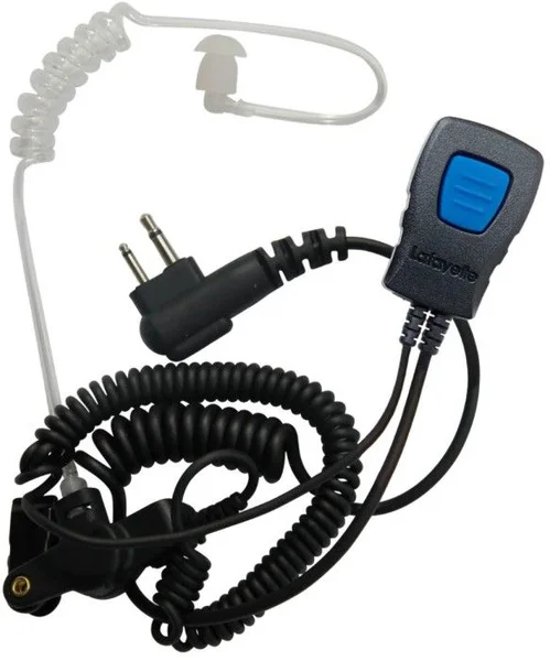 Miniheadset Security Öronmussla 2,5+3,5mm Vinklad Mindre Mellanrum Begränsad tid