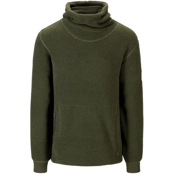 Reborn Terry Pullover Olive Melange Bästa pris