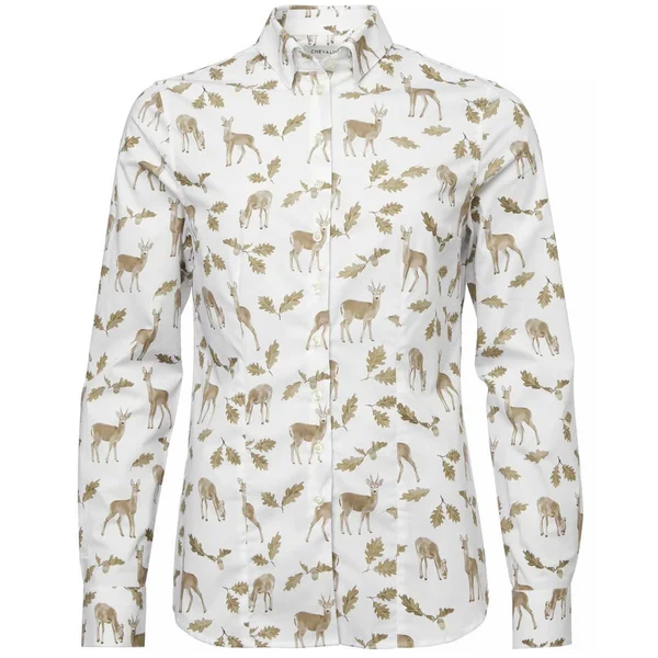 W's Lindsey Contemporary Fit Shirt Oh Deer Brown Beställ nu