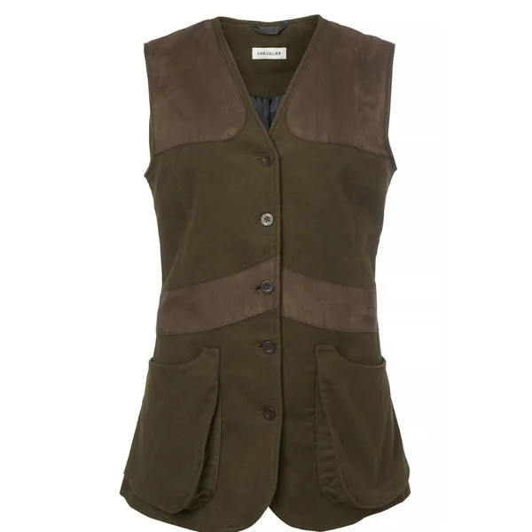 Endast denna vecka W's Elemore Moleskin Shooting Vest Forest Green