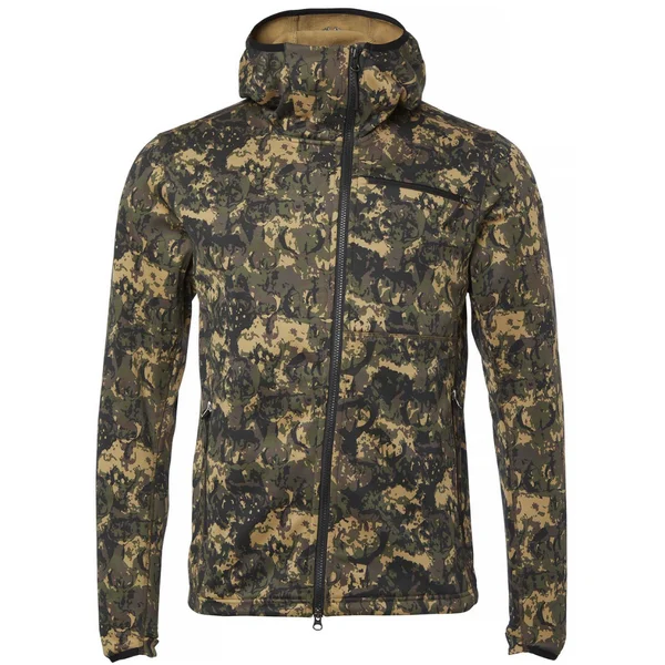 M's Hunter Stretch Zip Hoodie Antler Camouflage Kundfavorit
