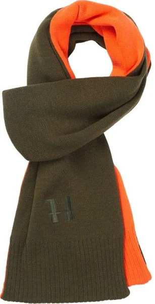 M's Reversible Scarf Willow Green/Orange risnedsättning