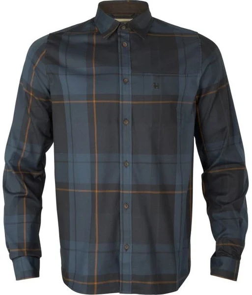 Köp nu M's Akse Long-Sleeved Shirt Check Blackberry