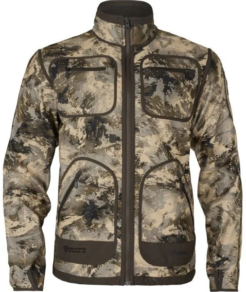 Trygg betalning M's Kamko Mountain WSP Reversible Fleece Jacket Axis Msp Mountain/Shadow Brown