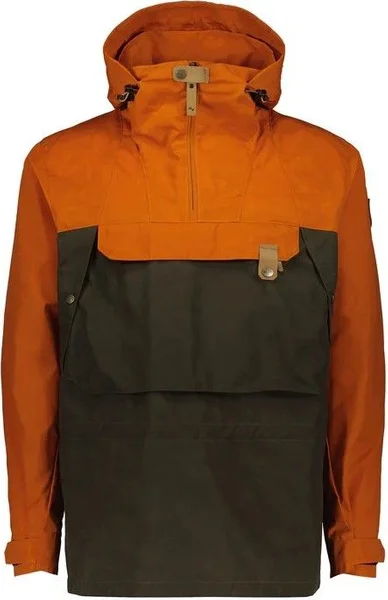 Köp nu Katmai Anorak Orange/Forest Green