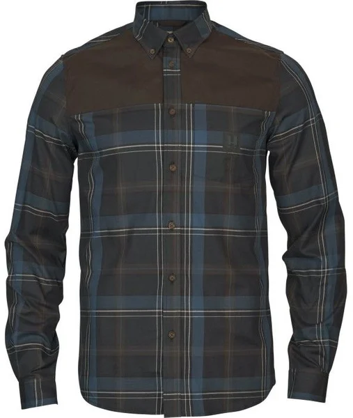 Anker L/S Shirt Dark Navy Sista chansen