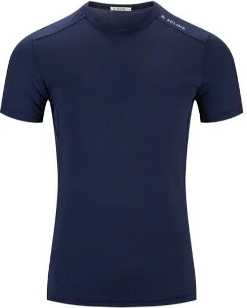 Beställ idag Aclima LightWool 140 Trail Tee M's Navy Blazer