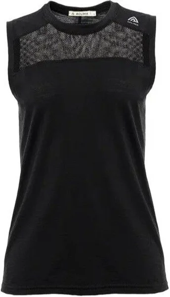 Kampanj Aclima LightWool Sports Singlet W's Jet Black