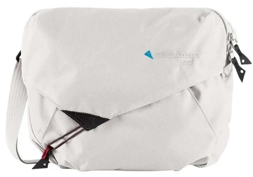 Endast denna vecka Gaut Messenger Bag Silver Creame