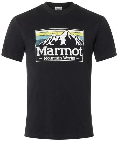 Men's MMW Gradient Tee SS Black Handla nu