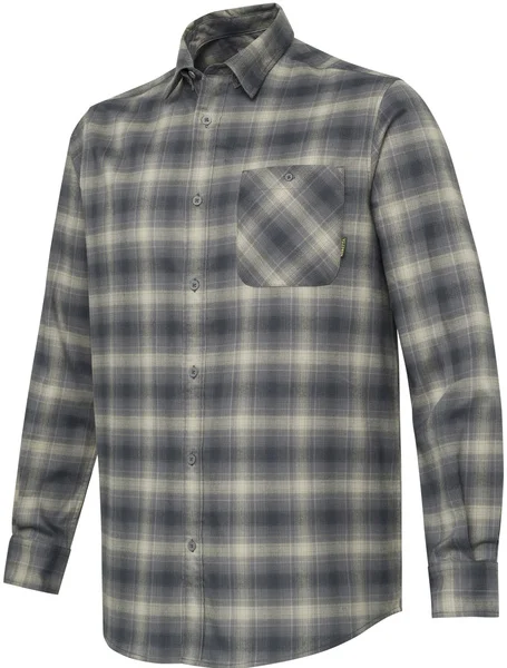 M's Jargo Stretch Shirt Green Check Sista chansen