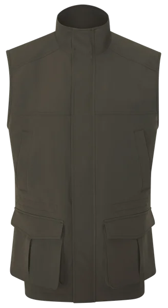 M's Lockwood Waistcoat Olive Snabb leverans