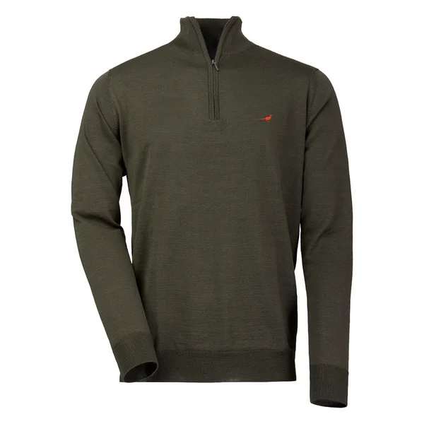 Reapris M's Norfolk Zip-Neck Olive