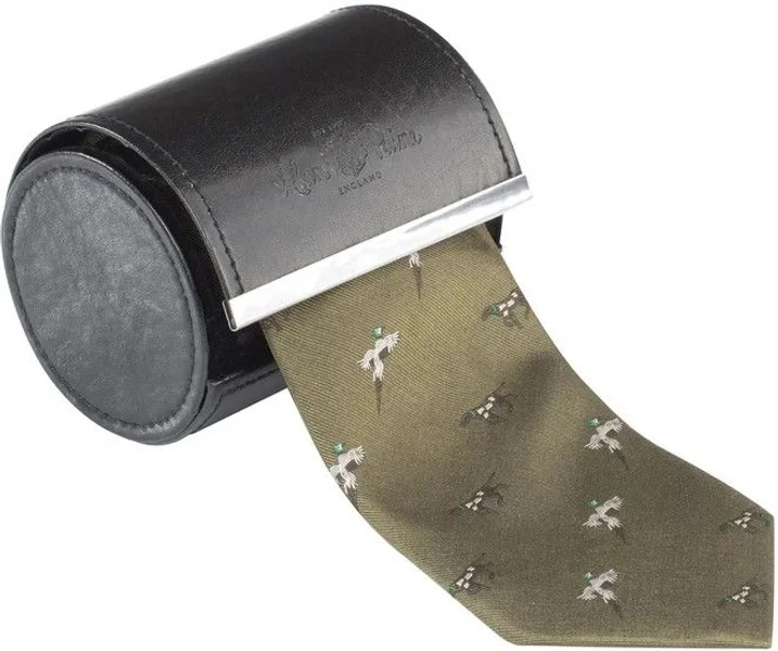 Kampanj M's Ripon Silk Tie Olive