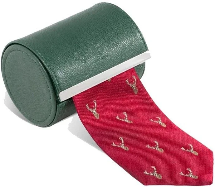 M's Ripon Silk Tie Red Populär
