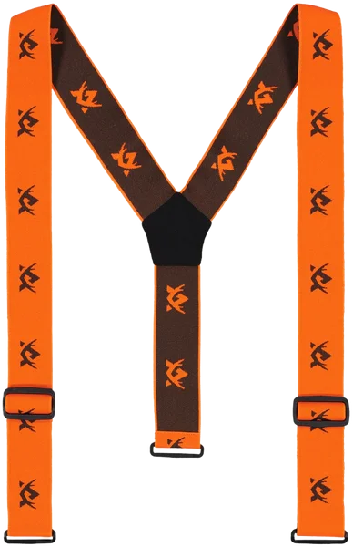 Hunter Suspenders Orange Snabb leverans