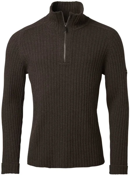 Extra rabatt M's Antony Half Zip Wool Pullover Antler Brown