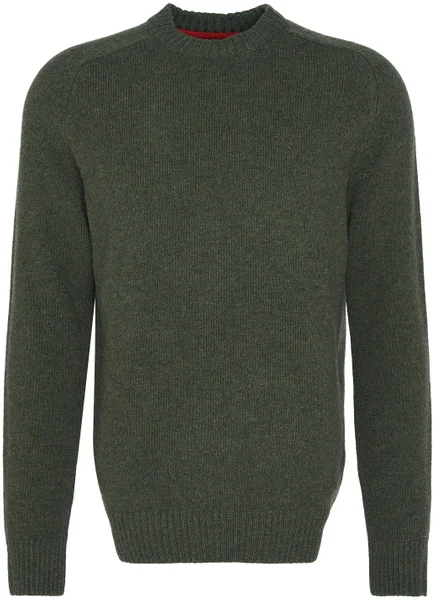 M's Grangetown Crew Neck Mid Olive Nyhet
