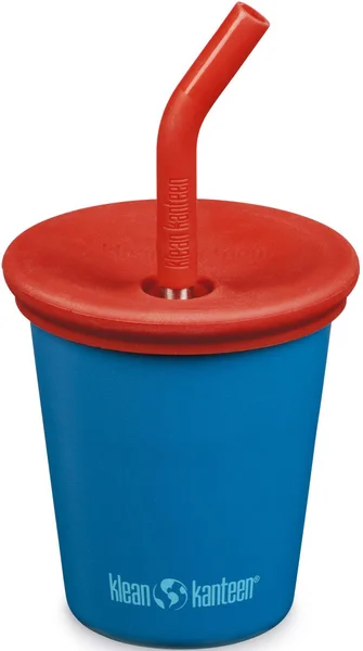 Beställ nu Kid Cup 296 ml Straw Lid Mykonos Blue