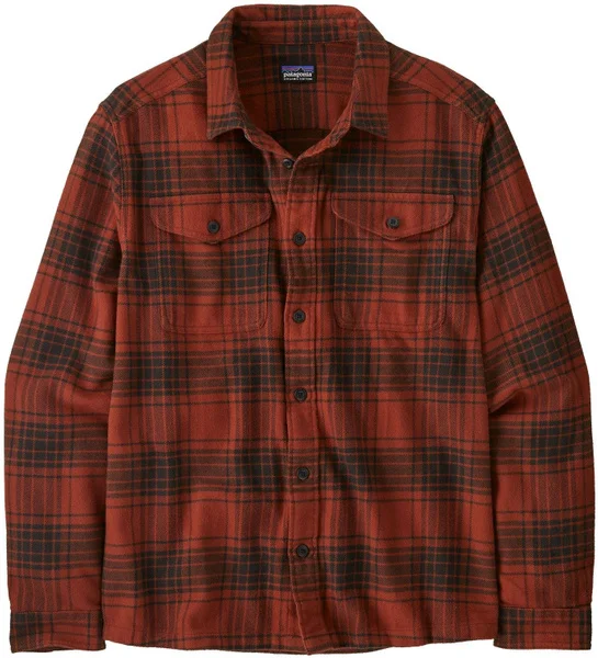 Kundfavorit M's Fjord Flannel Shirt Cascade/Burnished Red