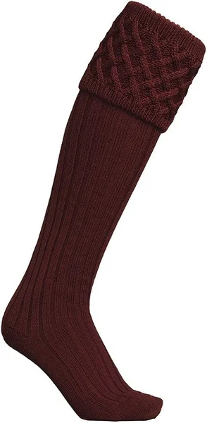 Windsor Shooting Socks Wine Säker betalning