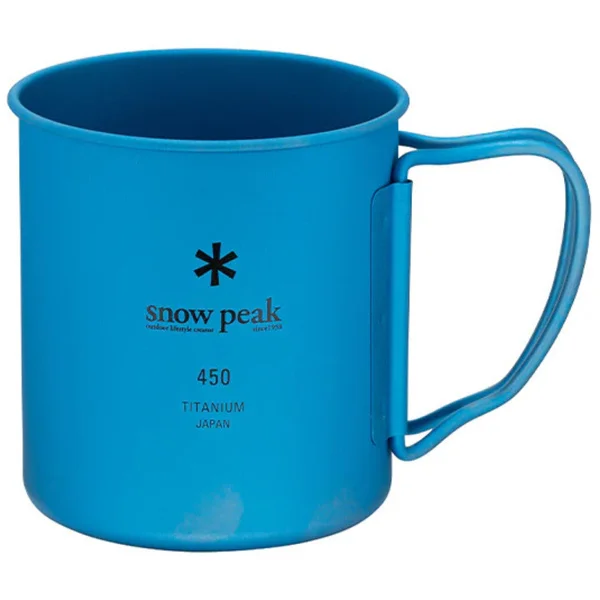 Titanium Single Wall 450 Mug Blue Kampanjpris