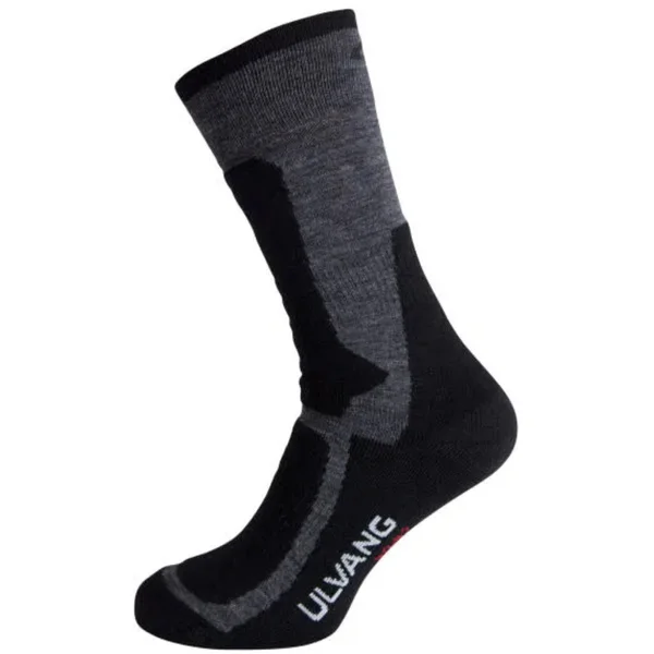Hiking Sock Charcoal Melange/Black Snabb leverans