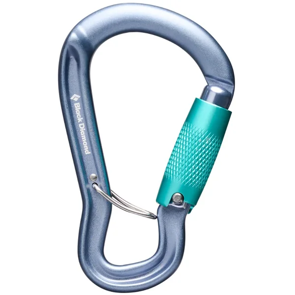 Säker betalning Gridlock Triple Lock Carabiner Gray