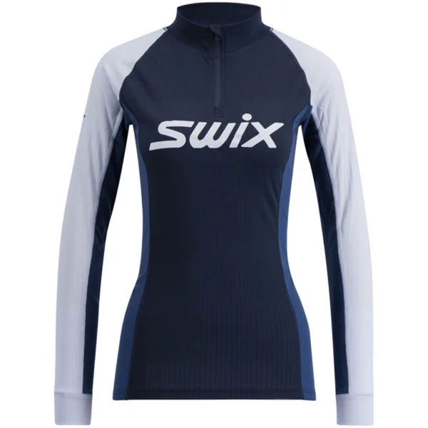 RaceX Classic Half Zip W Dark navy / Lake blue Utförsäljning