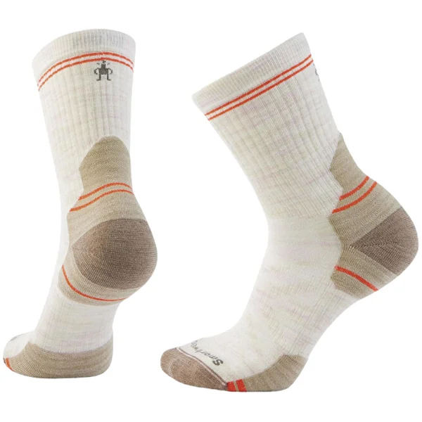 W Hike Targeted Cushion Mid Crew Socks Moonbeam Extra rabatt