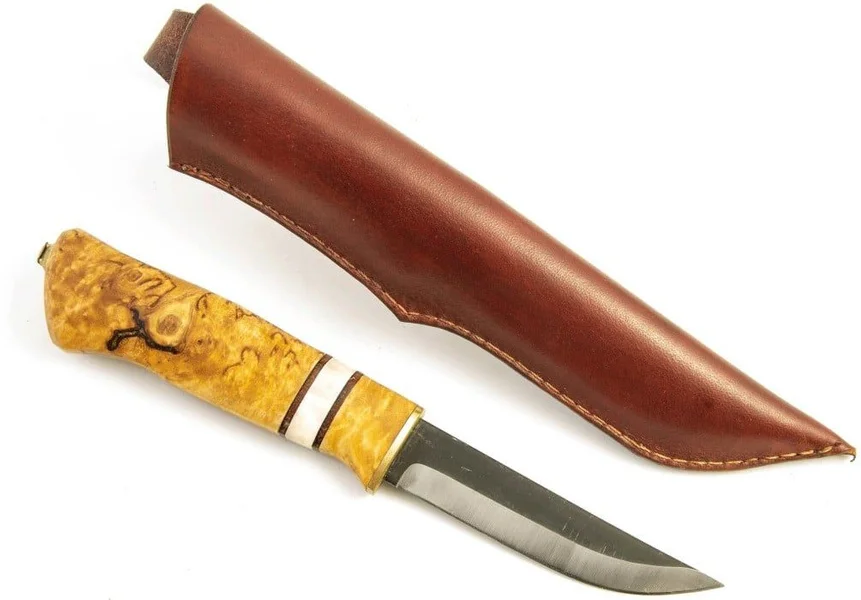 Scandinavian Knife Making Kit - 95 mm Carbon Fri frakt