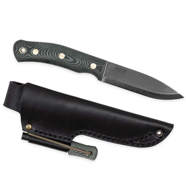 No.10 Swedish Forest Knife Micarta/Scandi med Eldstål Beställ idag