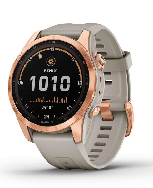 fenix 7S Solar Rose Gold/Light Sand risnedsättning