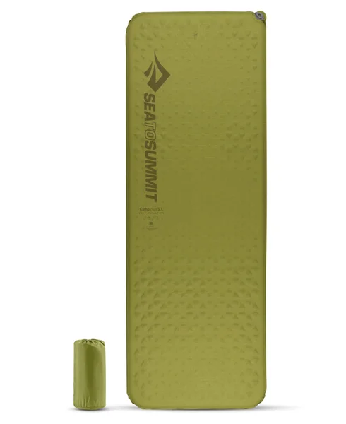 Snabb frakt Selfinflate Mat Camp Mat Rec. Regular Wide Green