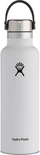 Std Stainless Steel Cap 21oz White Billigare