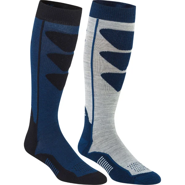 Endast denna vecka Alpine Ski Socks 2-pack Grey/Navy