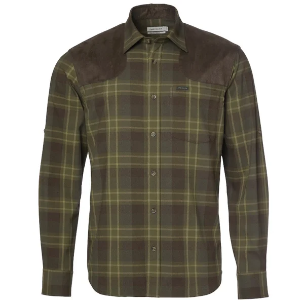 Utförsäljning Chill Shooting Fit Coolmax Shirt Men Pinegrove Green Checked