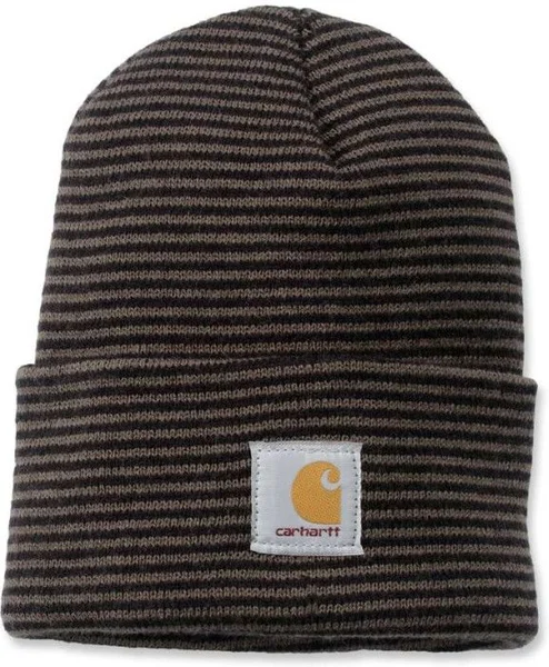 Carhartt Watch Hat Tarmac/Black Stripe Begränsad tid