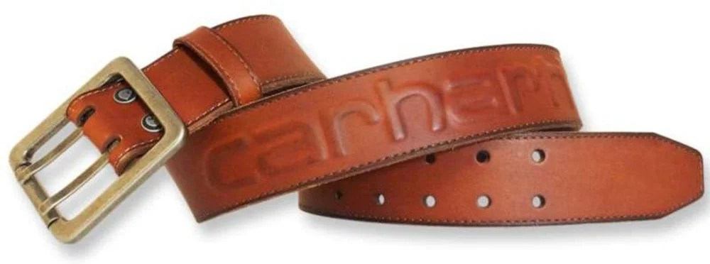Reapris Carhartt Logo Belt Brown
