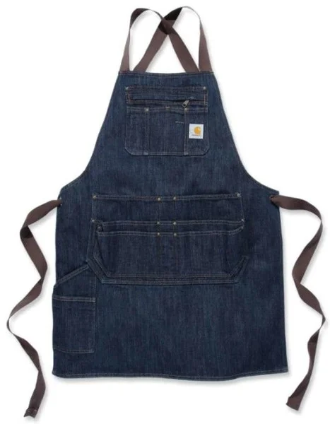 Carhartt Denim Apron Ridge Dark Blue Lågt pris