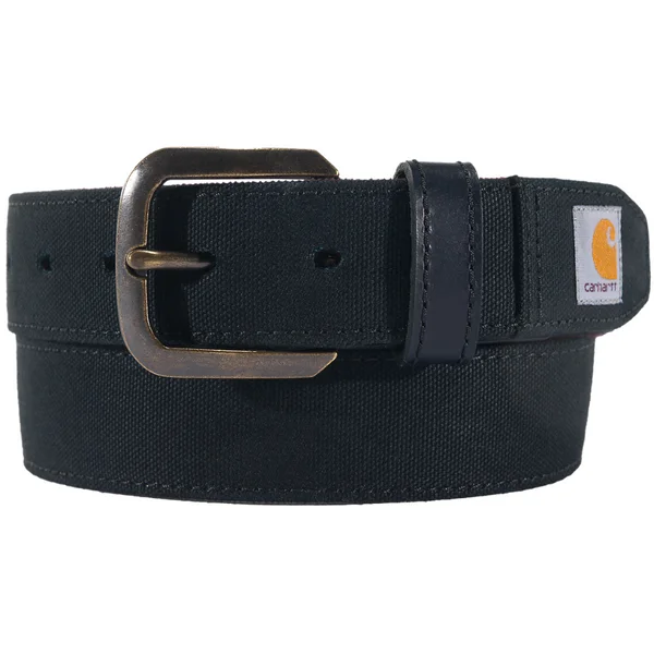 Carhartt W's Canvas Duck Belt Black Premium