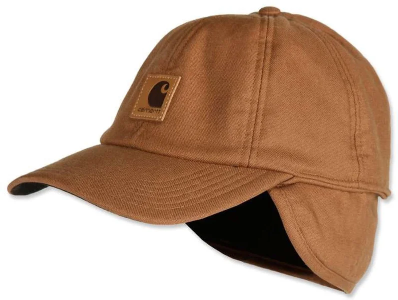 Utförsäljning Carhartt Work Flex Ear Flap Cap Carhartt® Brown