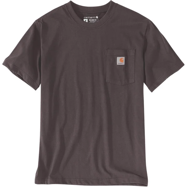 Populär Carhartt M's K87 Pocket S/S T-Shirt Dark Sepia