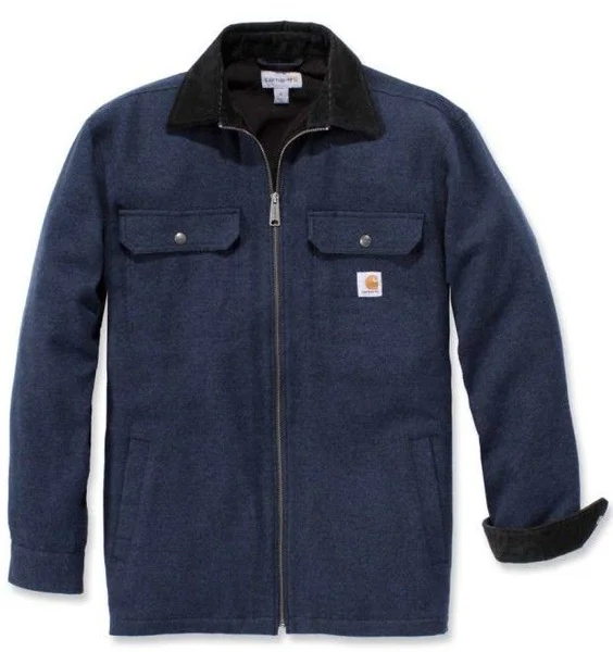 I lager Carhartt M's Pawnee Zip Shirt Jac Twilight