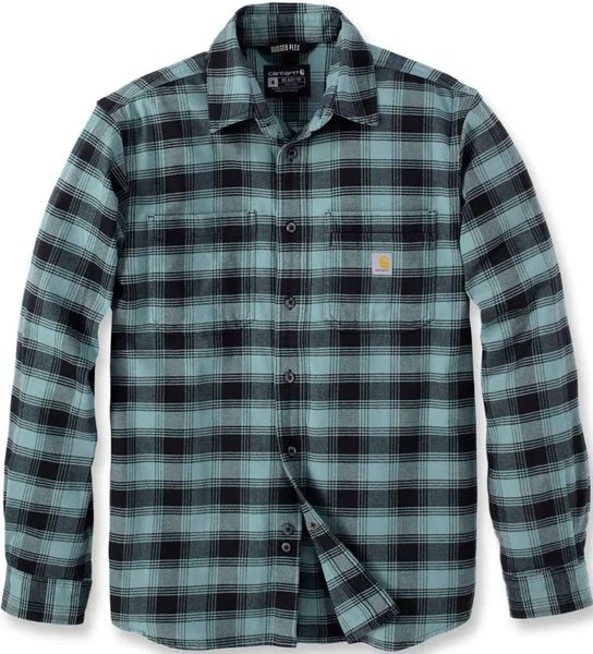Lägg i varukorgen Carhartt M's Flannel L/S Plaid Shirt Sea Pine