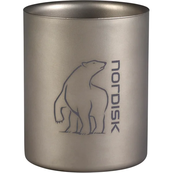 Titanium Mug Double Wall 450Ml Without Handle Kundfavorit