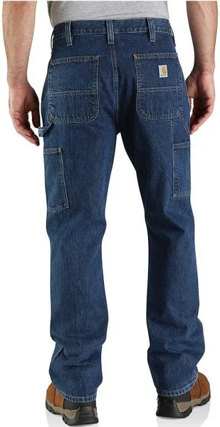 Carhartt M's Double-Front Logger Jean Canal Kundfavorit
