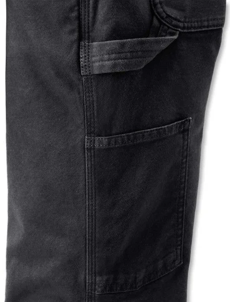 Rabatter Carhartt W's Relaxed Fit Canvas Work Pant Black